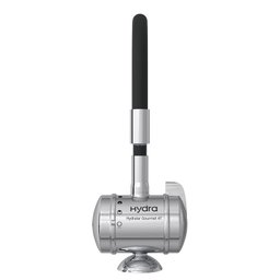 Torneira Elétrica Hydra Hydralar Gourmet 4t de Bancada Preto / Cromado 220V - 4