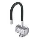 Ver imagem 1 de Torneira Elétrica Hydra Hydralar Gourmet 4t de Bancada Preto / Cromado 220V