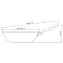 Ver imagem 3 de Wok Tramontina Loreto Antiaderente Starflon Max Vermelho 28 Cm 3,6 L Tramontina