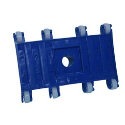 Aspirador Limpeza de Piscina Base Aspiração 8 Rodas -clarear - 2