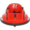 Ver imagem 3 de Carrinho Bate Tromba Elétrico 6v Gira 360 com Controle Remoto Infantil Criança Brinqway Bw-212
