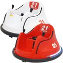 Ver imagem 1 de Carrinho Bate Tromba Elétrico 6v Gira 360 com Controle Remoto Infantil Criança Brinqway Bw-212