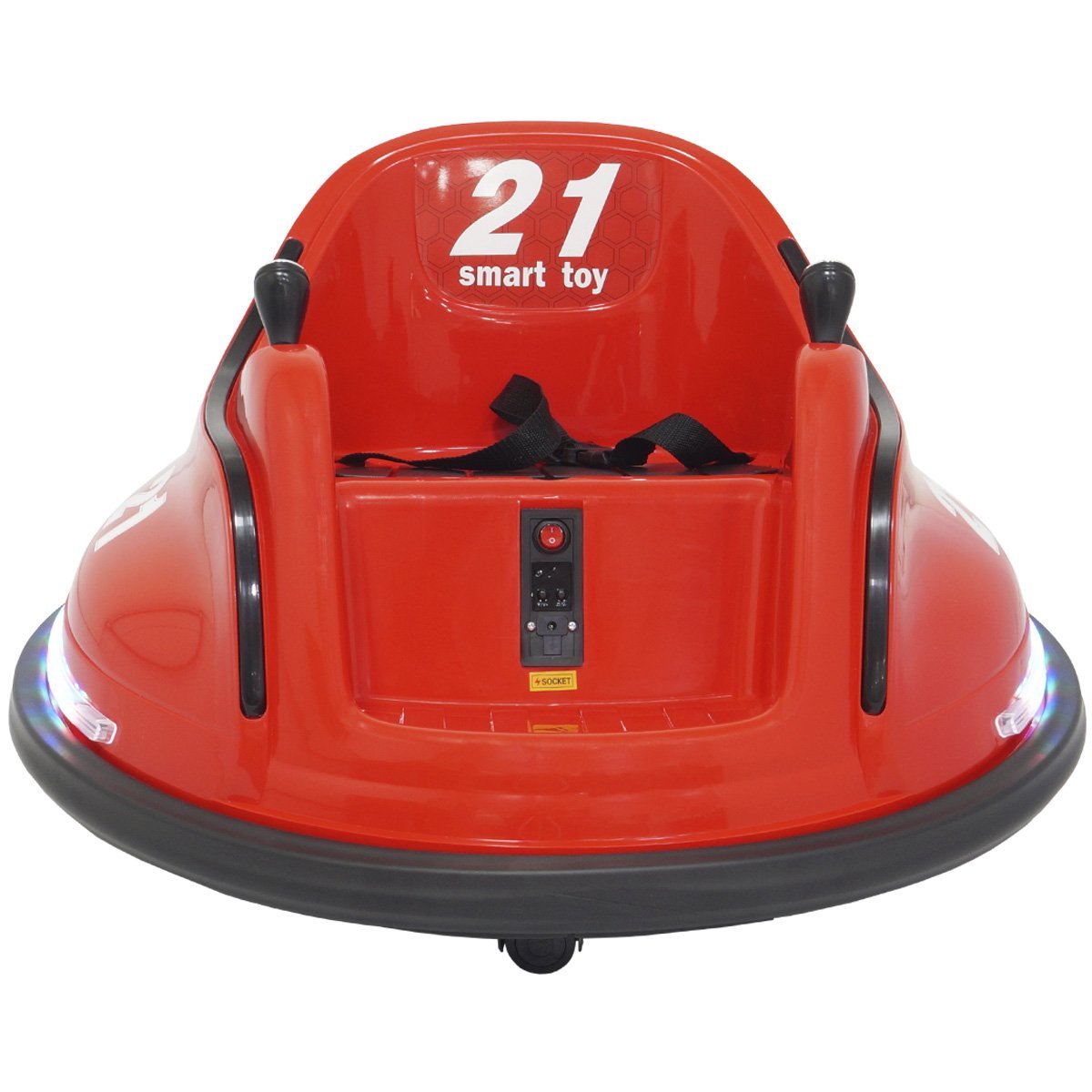 Carrinho Bate Tromba Elétrico 6V Gira 360 com Controle Remoto Infantil ...