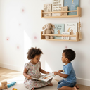 Ver imagem 7 de Kit 2 Prateleiras de Parede em Madeira para Decoração e Livros – Dulce Slim 50cm