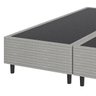 Cama Box Queen + Colchão Molas Ensacadas New Londres Umaflex (158x198x68cm) Cinza - 8