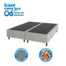 Cama Box Queen + Colchão Molas Ensacadas New Londres Umaflex (158x198x68cm) Cinza - 4
