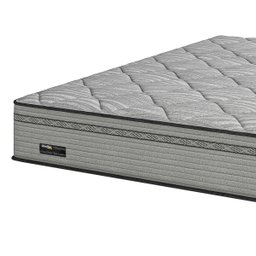 Cama Box Queen + Colchão Molas Ensacadas New Londres Umaflex (158x198x68cm) Cinza - 9