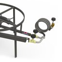 Ver imagem 3 de Fogão Industrial Boca Dupla Progás Alta Pressão 10 Caulim Redondos F2b10