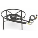 Ver imagem 2 de Fogão Industrial Boca Dupla Progás Alta Pressão 10 Caulim Redondos F2b10