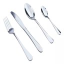 Ver imagem 2 de Kit Faqueiro Premium 24 Peças, Conjunto Talheres Inox, Estojo Madeira, Completo e Luxuoso.