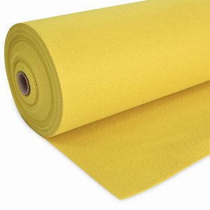 Carpete Amarelo para Eventos, Feiras, Shows, Casamentos, Formaturas, Festivais 2,00 X 1,00m (2m²)