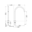 Ver imagem 2 de Bica Docol Mix&match 360 90009261044 de Bancada Níquel Escovado