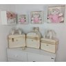 Kit Bolsa Bebê Saída Maternidade Com Mochila Menina/menino - Creme Unissex - 5