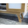 Rack para Tv ate 60" Cinamomo/Off White Detroit Valde Moveis - 3