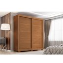 Ver imagem 4 de Guarda Roupa Casal Titanium 2 Portas 4 Gavetas Cinamomo Fosco - Zanzini