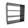 Aparador Pequeno Minimalista Preto E-nichos Nd09phpapr - 5