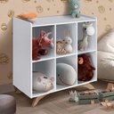 Ver imagem 1 de Nicho Organizador Infantil com 6 Nichos Branco Olma Shop Jm