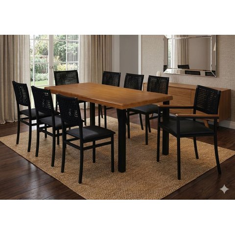 Conjunto Náutico Área Externa 8 Lugares 2,0x0,90m - Solara