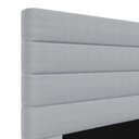 Ver imagem 3 de Cabeceira Cama Box Casal Queen 160cm Rubi W01 Linho Cinza - Mpozenato