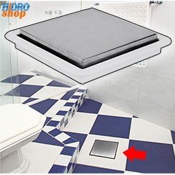 Ralo Linear Quadrado Inox 15x15cm 210 - 3