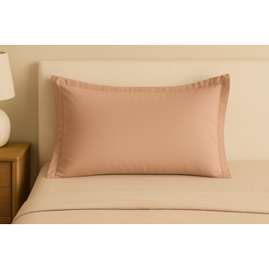 Fronha Avulsa com Abas Toque de Algodão 55x80cm - Fronha Rosa Tule