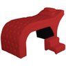 Maca Estética Detalhe em Capitonê Suede Cores - DS Estofados - Vermelho - 1