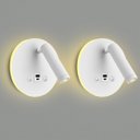 Ver imagem 1 de 2 Arandela Spot LED Foco Móvel USB e USB-C Cabeceira BET81