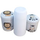 Ver imagem 5 de Kit Higiene Bebê 3 Pçs Safari, Potes + Garrafa Térmica