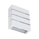 Ver imagem 3 de Arandela Slim Alumínio 3 Frisos Externa Branca + LED G9 5W Branco Quente ST2772