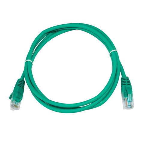 Cabo de Rede Utp (patch Cord) Rj45 Cat 6 - 1.5 Metros - Verde - Seclan Cy-5128-cat6-1.5m-gr