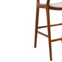 Ver imagem 6 de Banqueta Cyndi 53cm Madeira Maciça com Braço | Factor Off White - Sallar Home