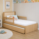 Ver imagem 2 de Bicama Solteiro Infantil com Proteção Lateral e Tela Rattan Linha Indy MDF