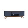 Rack Retrô Tóquio para TV até 60 polegadas Azul Navy - Olivar Móveis - 3