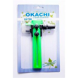 Compasso Cortador SX798 Verde Okachi - 1