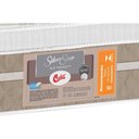 Ver imagem 2 de Cama Box Baú Queen: Colchão Molas Castor Pocket Silver Star Air Double Face + Base Clean(158x198)