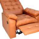 Ver imagem 5 de Poltrona do Papai Reclinável Bugatti Sintético Corano Terracota Matrix Cor:sintetico Terracota