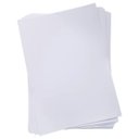 Ver imagem 1 de Vinil Adesivo Laser Branco Matte Fosco A4 135g À Prova D'água Filme Adesivo para Impressora Laser 10