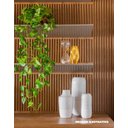 Ver imagem 2 de Painel Ripado de Madeira Maciça com Encaixe Macho e Fêmea Réguas 90x3,5 Cm Neonx M²:eucalipto