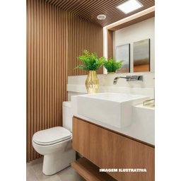 Painel Ripado de Madeira Maciça com Encaixe Macho e Fêmea Réguas 90x3,5 Cm Neonx M²:eucalipto - 5