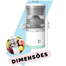 Espremedor Elétrico Laranja Limão Frutas Fazer Sucos - 11
