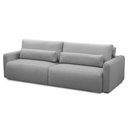 Ver imagem 1 de Sofá Retrátil Reclinável 270cm Sinna F05 Linho Impermeabilizado Cinza - Mpozenato