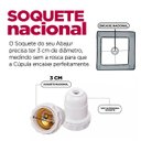 Ver imagem 5 de Cúpula Clássica de Abajur Luminária Quadrada 15x15x15cm Tecido Algodão Soquete Nacional Ref 47
