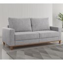 Ver imagem 3 de Estofado Living 3 Lugares 1,80m Gael Linhao Nanquim - Casa Giulia