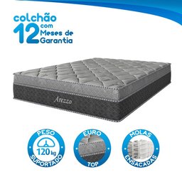 Colchão Casal UMAFLEX de Molas Ensacadas Arezzo Umaflex 188cm X 138cm - 4