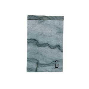 Pote Organize com Tampa Quartzito Perla Grey Polido 13x9cm