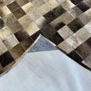 Ver imagem 3 de Tapete de couro cinza natural escuro 2,00x3,00 c/b pç10x10