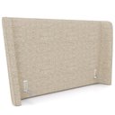 Ver imagem 1 de Cabeceira Cama Box Casal 140cm Nilo P05 Linho Bege Escuro - Lyam Decor