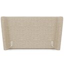 Ver imagem 5 de Cabeceira Cama Box Casal 140cm Nilo P05 Linho Bege Escuro - Lyam Decor
