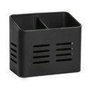 Ver imagem 1 de Porta Utensílios e Talheres Duo Inox Black 16 Cm - Mimo Style - Aj20249