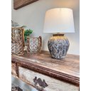 Ver imagem 2 de Abajur Luminária Bola P Rústico Savannah Decorativo Decoração Interiores